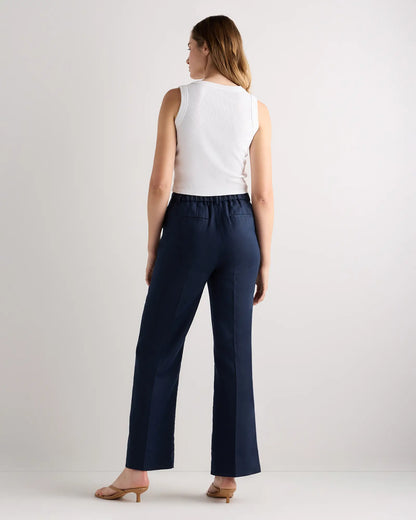 European Stretch Linen Trouser - US 4474