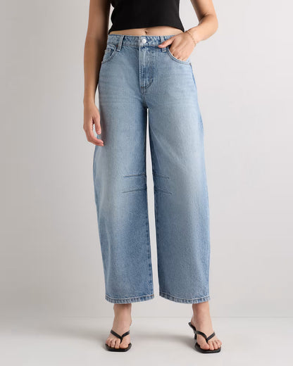 Maya Rigid Exaggerated Barrel Jeans - US 4363