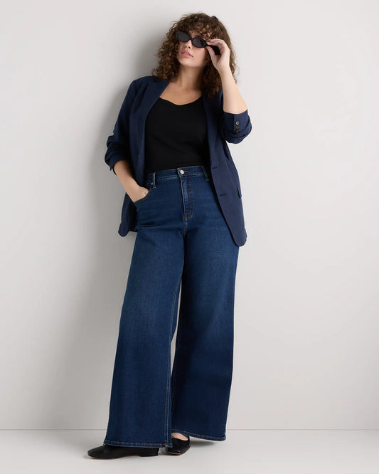 Bella Stretch Wide Leg Jeans - US 6338