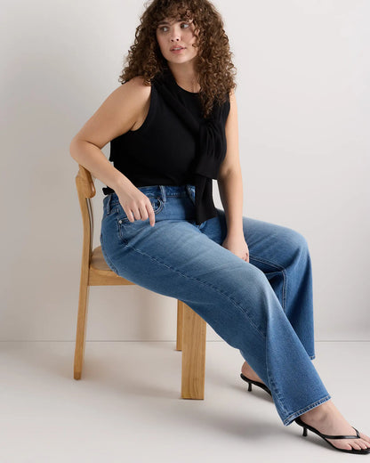 Bella Stretch Relaxed Straight Jeans - US 7391