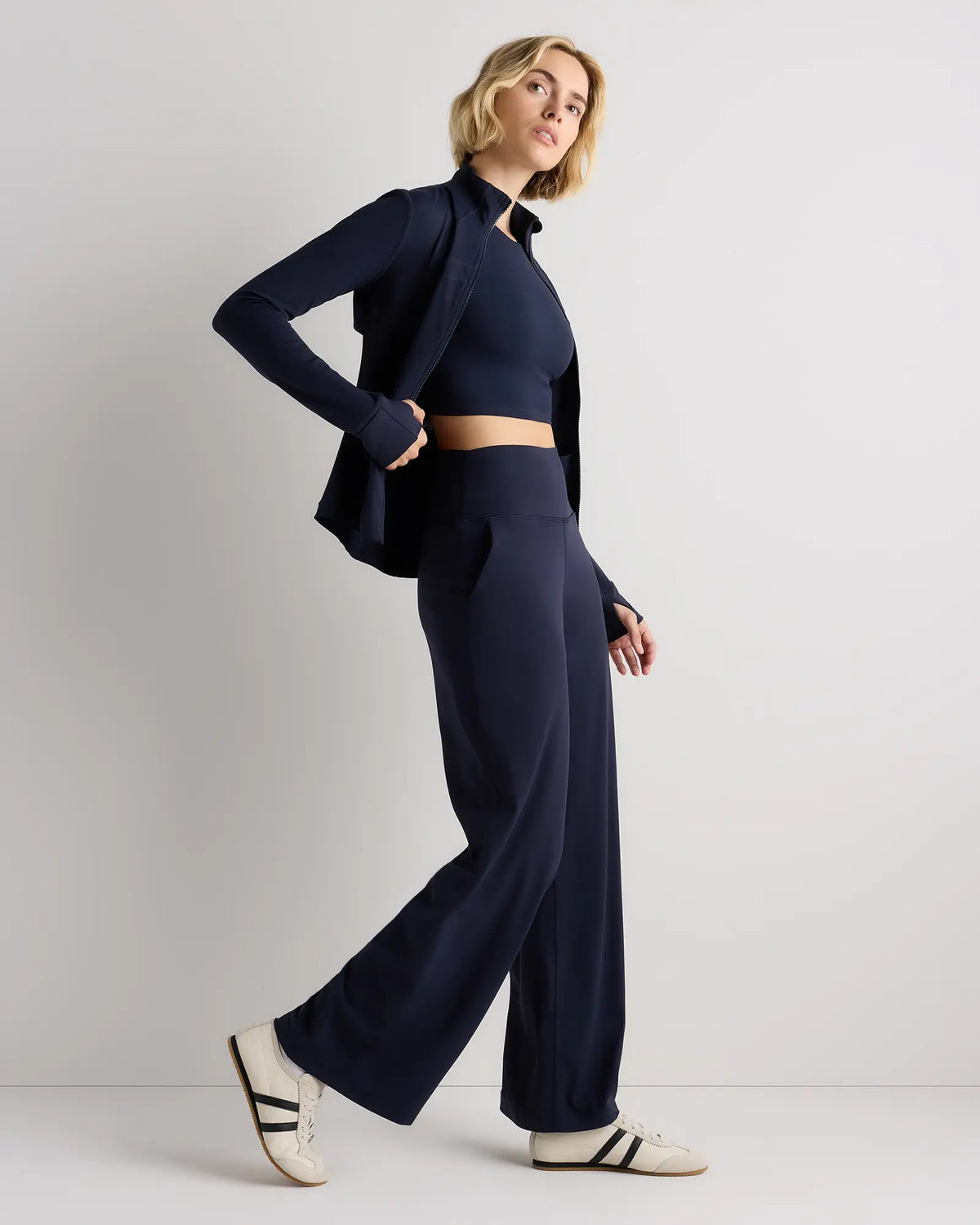 Ultra-Form High-Rise Wide Leg Pants - US 2987