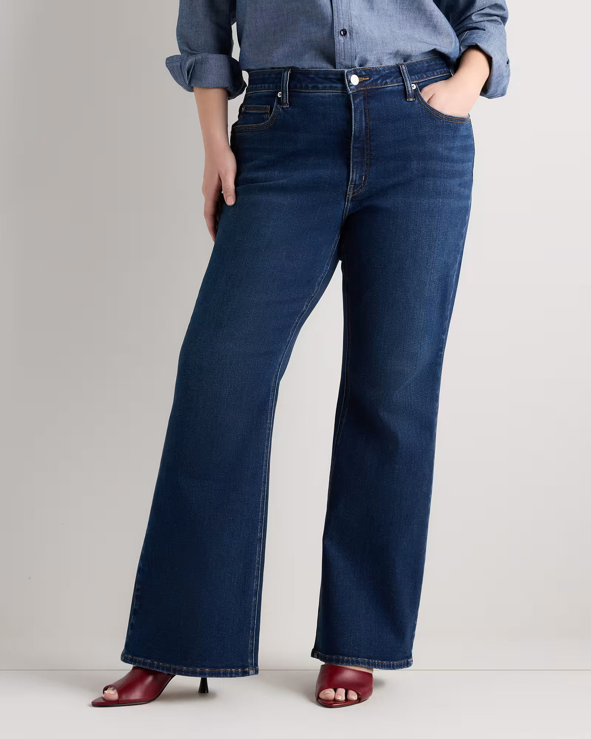 Luna Stretch Flare Jeans - US 6609