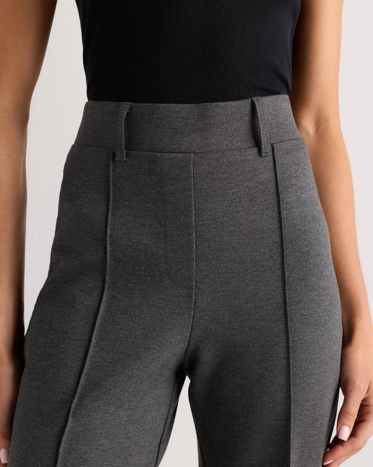 Ultra-Stretch Ponte Flare Leg Pants - US 5595