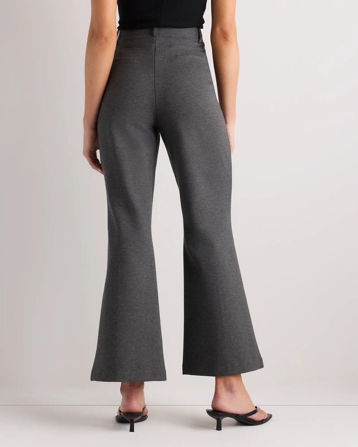Ultra-Stretch Ponte Flare Leg Pants - US 5595