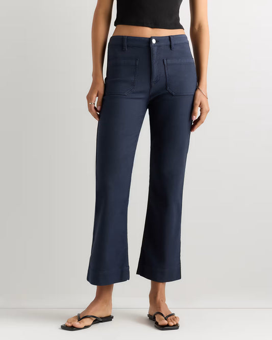 French Terry Wide Leg Pants - US 8774