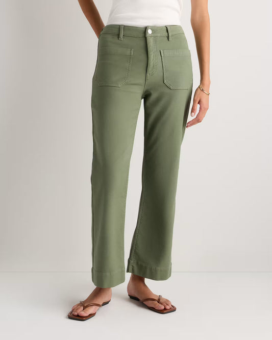 French Terry Wide Leg Pants - US 8251