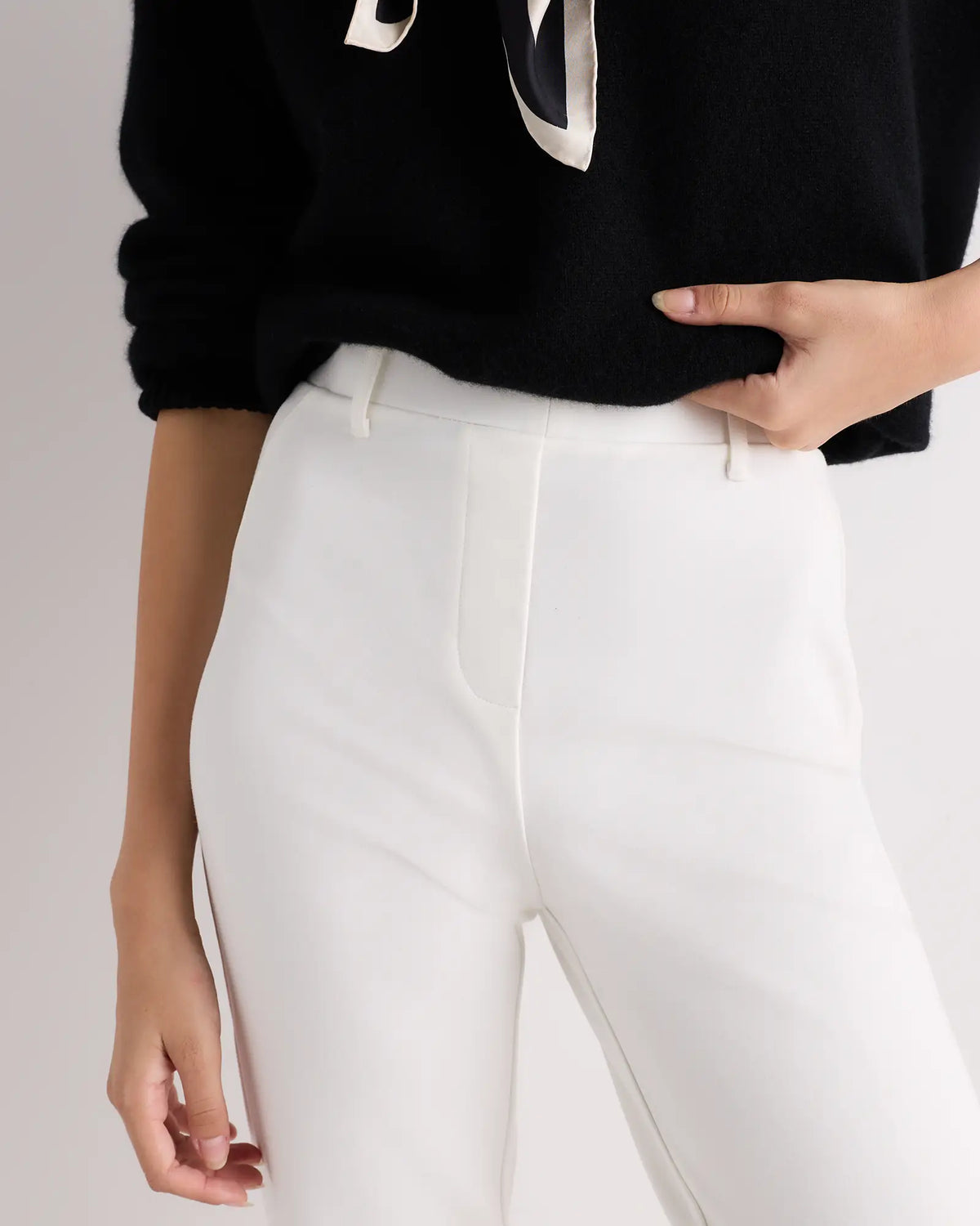 Ultra-Stretch Ponte Straight Leg Pants - US 5728