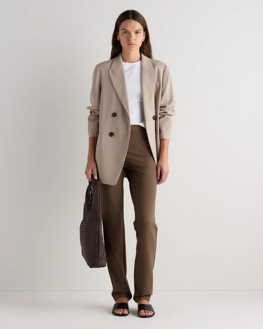 Ultra-Stretch Ponte Straight Leg Pants - US 8210