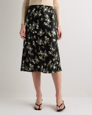 Black Vintage Pink Petite Floral