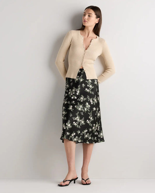100% Washable Silk Skirt - US 1815