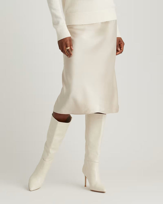 100% Washable Silk Skirt - US 2620