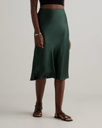 100% Washable Silk Skirt - US 6264