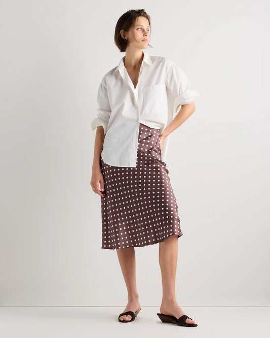 100% Washable Silk Skirt - US 1776