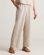 100% European Linen Wide Leg Pants - US 8194