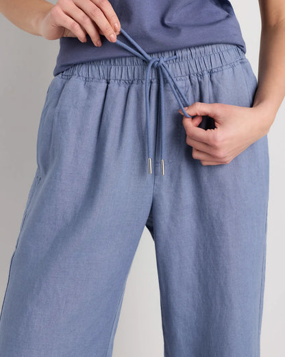 100% European Linen Wide Leg Pants - US 2004