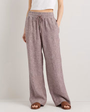 Taupe Brown Chambray