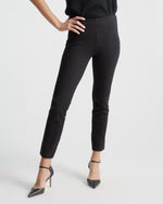 Ultra-Stretch Ponte Pintuck Ankle Pants - US 5964