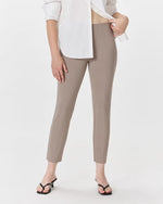 Ultra-Stretch Ponte Pintuck Ankle Pants - US 5959