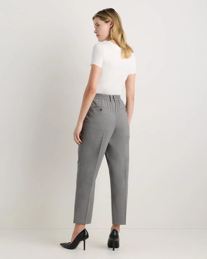 Italian Wool Slim Leg Ankle Pants - US 8348