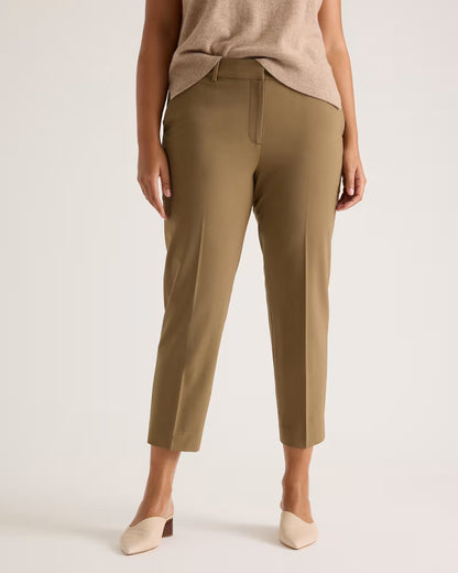 Italian Wool Slim Leg Ankle Pants - US 7597