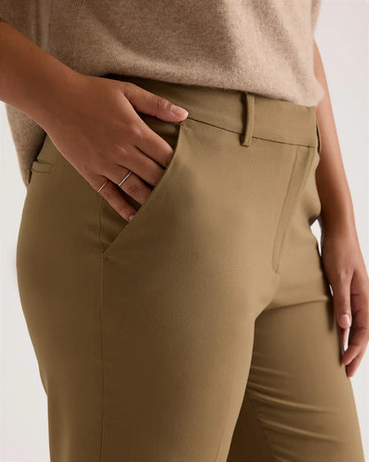 Italian Wool Slim Leg Ankle Pants - US 7597