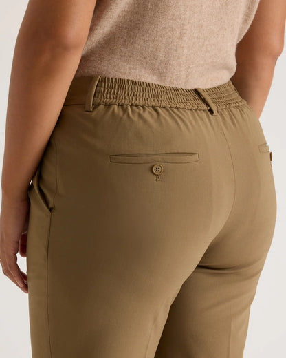Italian Wool Slim Leg Ankle Pants - US 7597