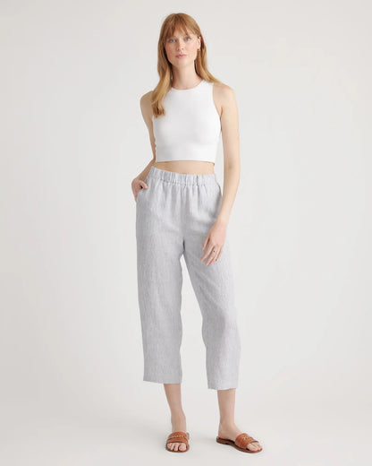 100% European Linen Pants - US 0075
