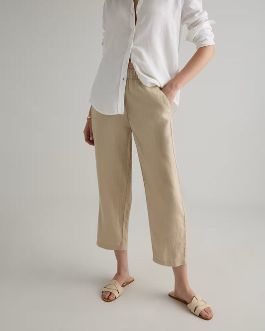 100% European Linen Pants - US 0538