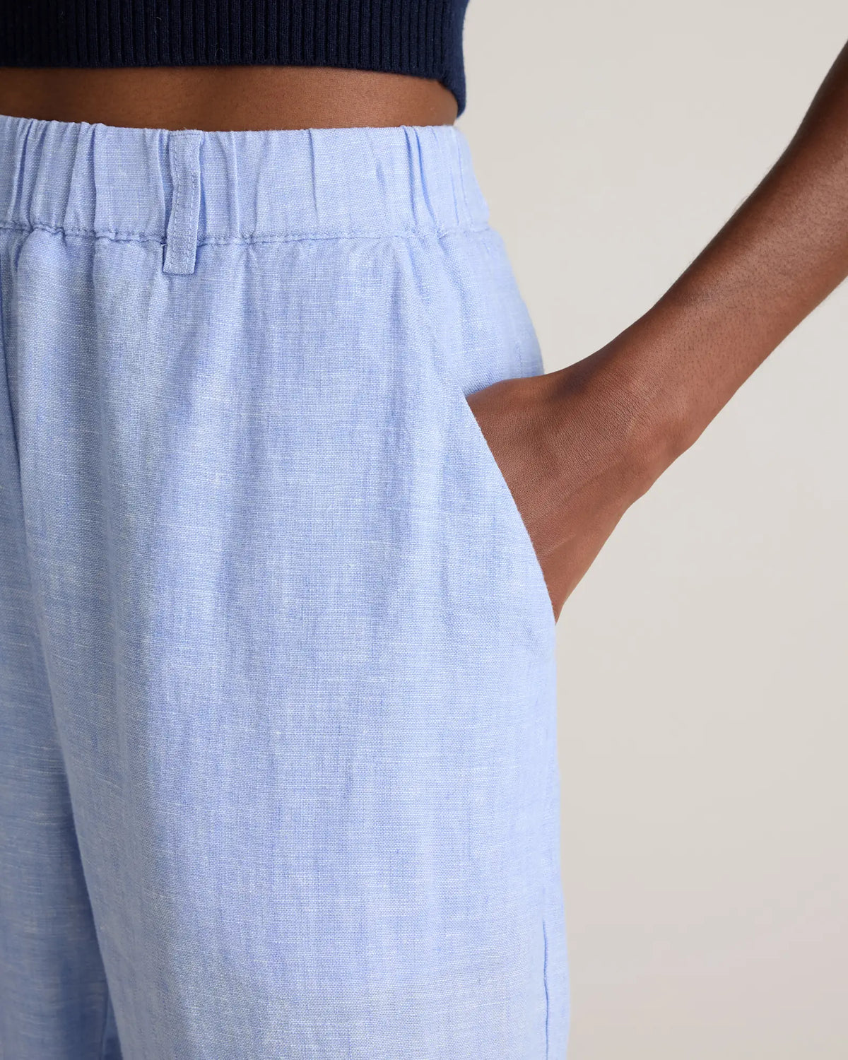 100% European Linen Pants - US 6428