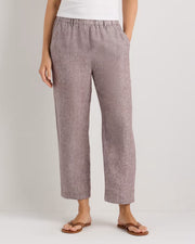 Taupe Brown Chambray