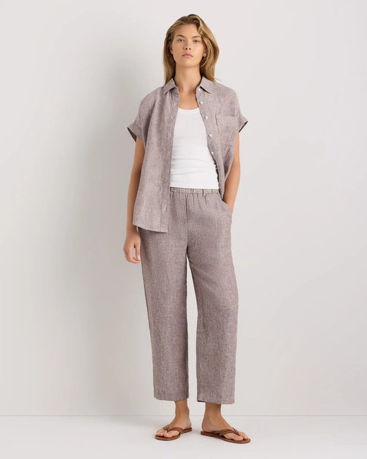 100% European Linen Pants - US 6785