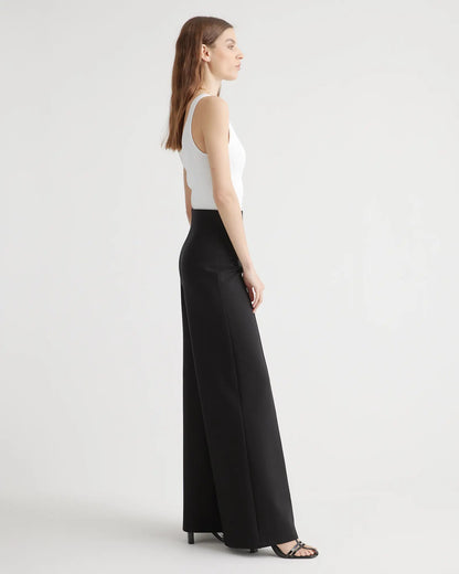 Ultra-Stretch Ponte Super Wide Leg Pants - US 8943