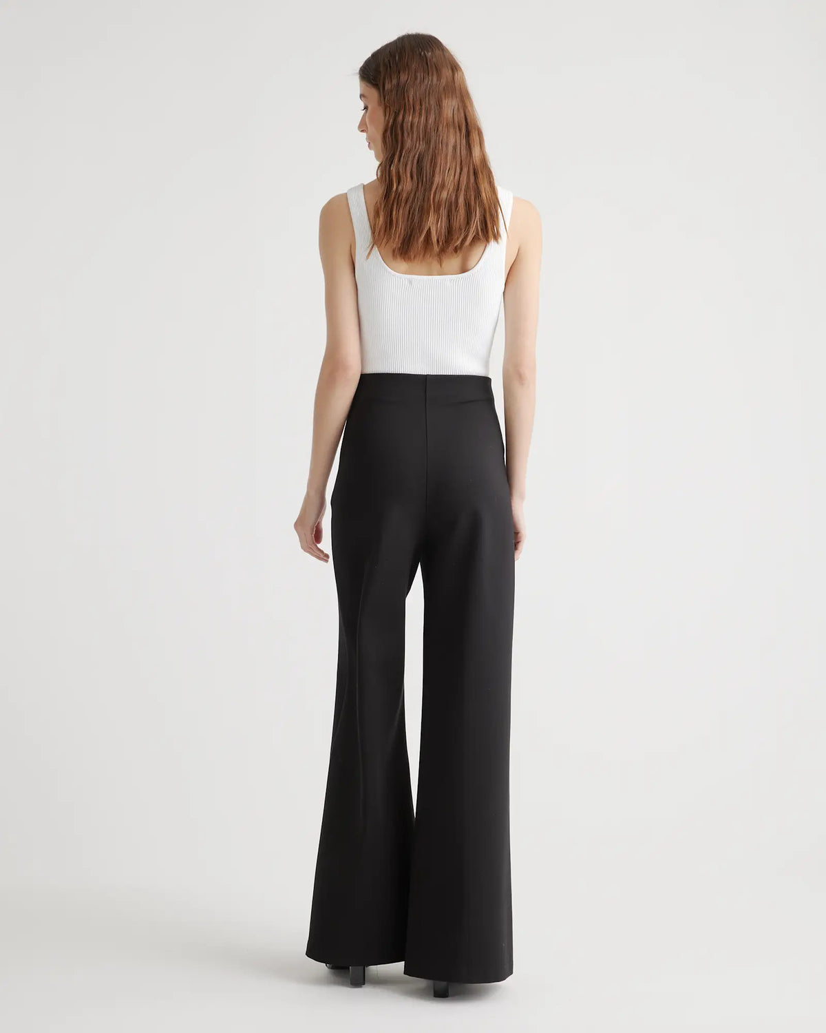 Ultra-Stretch Ponte Super Wide Leg Pants - US 8943