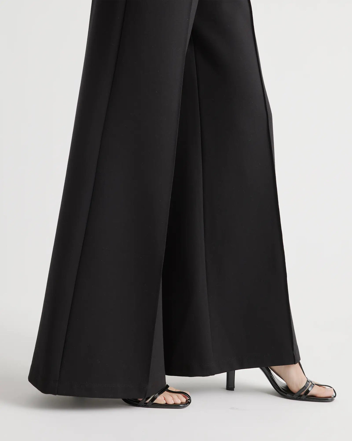Ultra-Stretch Ponte Super Wide Leg Pants - US 8943