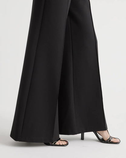 Ultra-Stretch Ponte Super Wide Leg Pants - US 8943