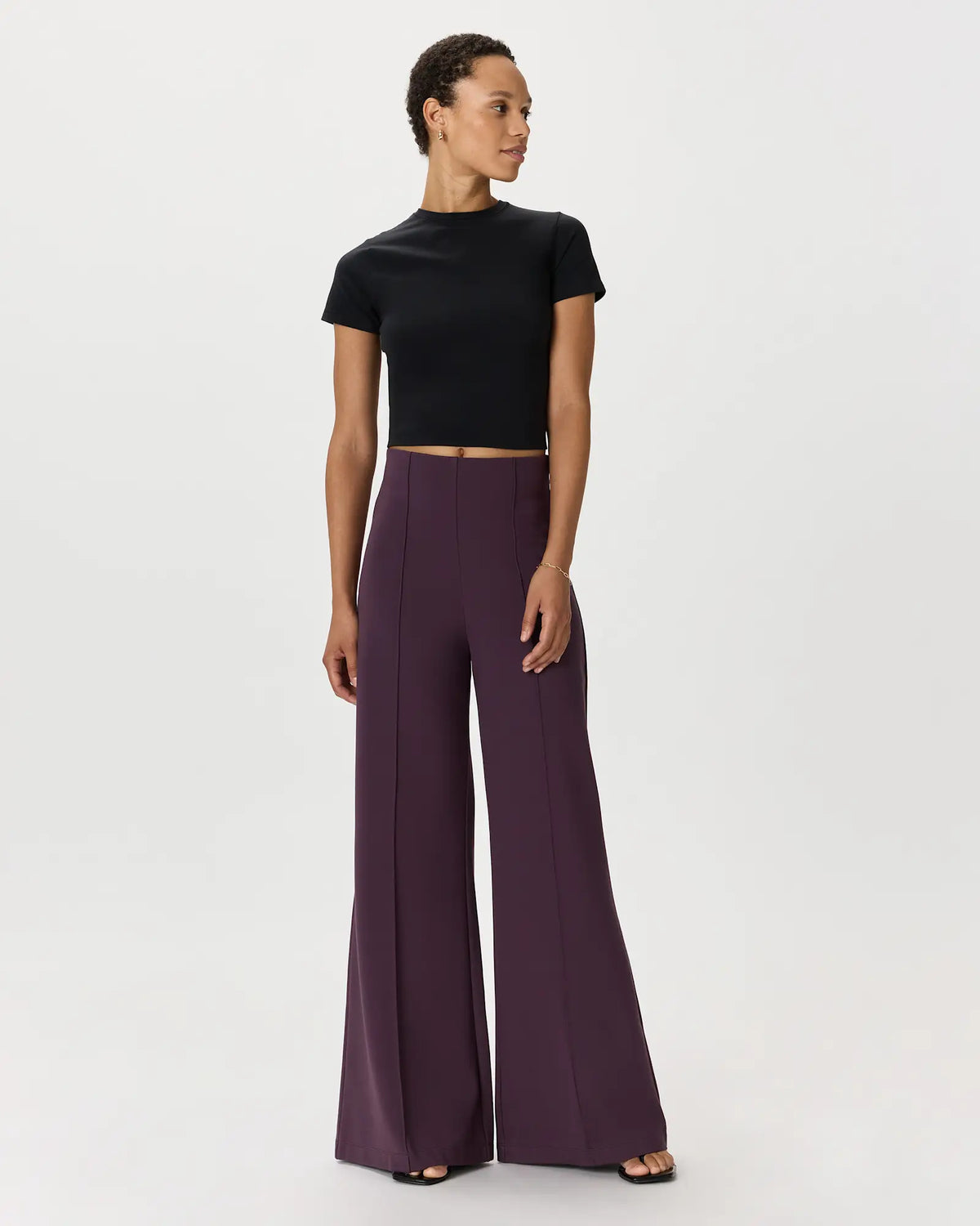 Ultra-Stretch Ponte Super Wide Leg Pants - US 2508