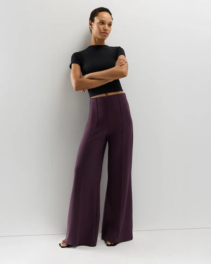 Ultra-Stretch Ponte Super Wide Leg Pants - US 2508