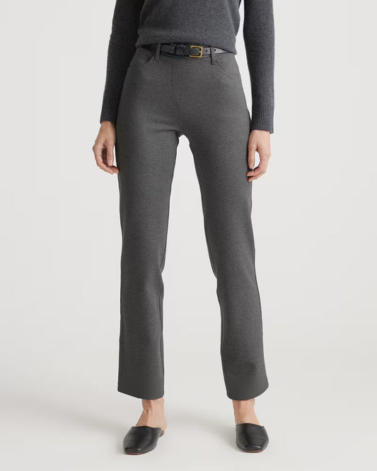 Ultra-Stretch Ponte Straight Leg 4-Pocket Pants - US 3850