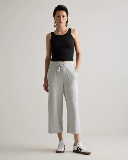 SuperSoft Fleece Cropped Wide Leg Pants - US 6582