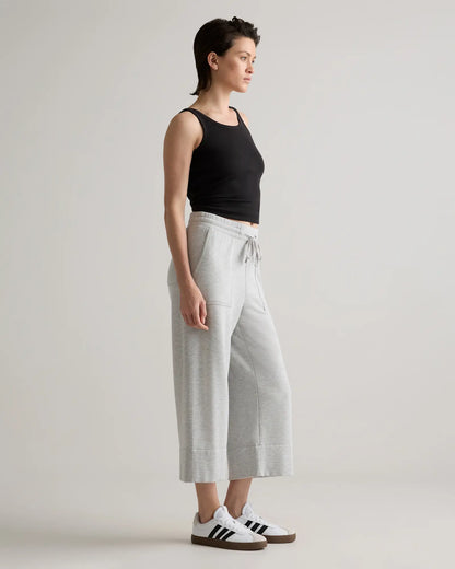 SuperSoft Fleece Cropped Wide Leg Pants - US 6582