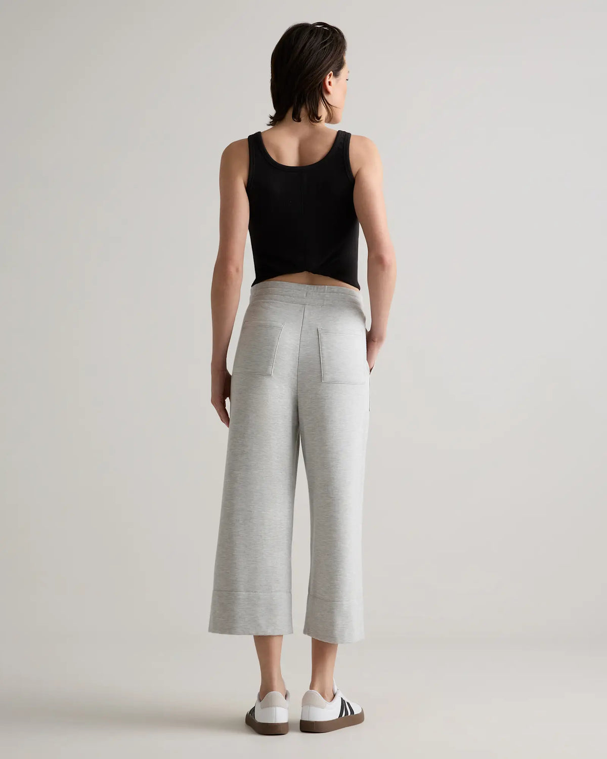 SuperSoft Fleece Cropped Wide Leg Pants - US 6582