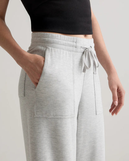 SuperSoft Fleece Cropped Wide Leg Pants - US 6582