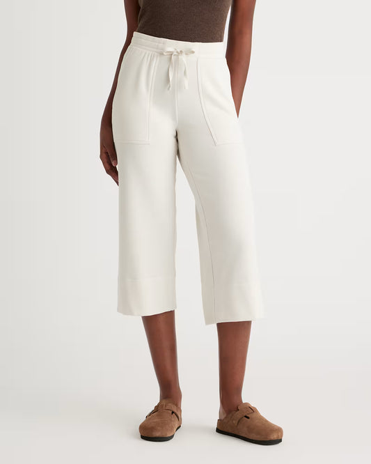 SuperSoft Fleece Cropped Wide Leg Pants - US 3352