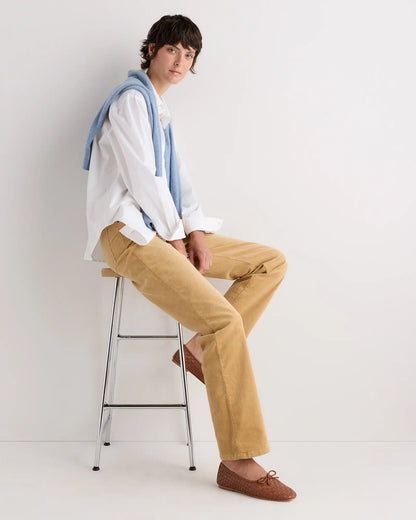 Organic Stretch Corduroy Straight Leg Pants - US 2547