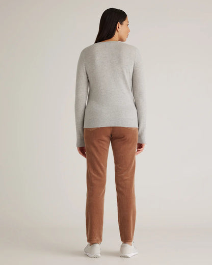 Organic Stretch Corduroy Straight Leg Pants - US 2172