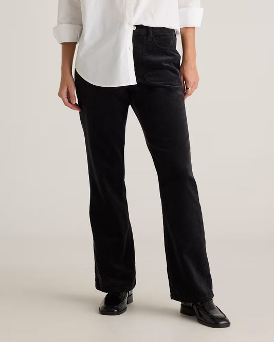 Organic Stretch Corduroy Flare Pants - US 5256