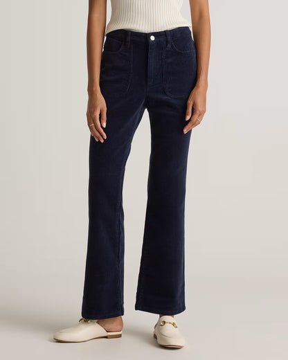 Organic Stretch Corduroy Flare Pants - US 0540