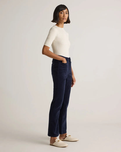 Organic Stretch Corduroy Flare Pants - US 0540