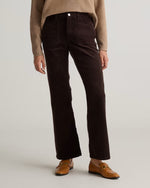 Organic Stretch Corduroy Flare Pants - US 1035