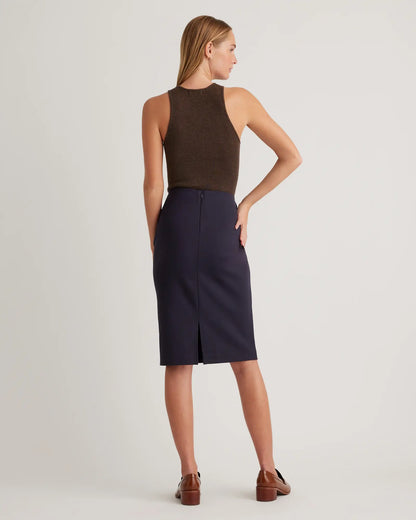 Ultra-Stretch Ponte Pencil Skirt - US 9004
